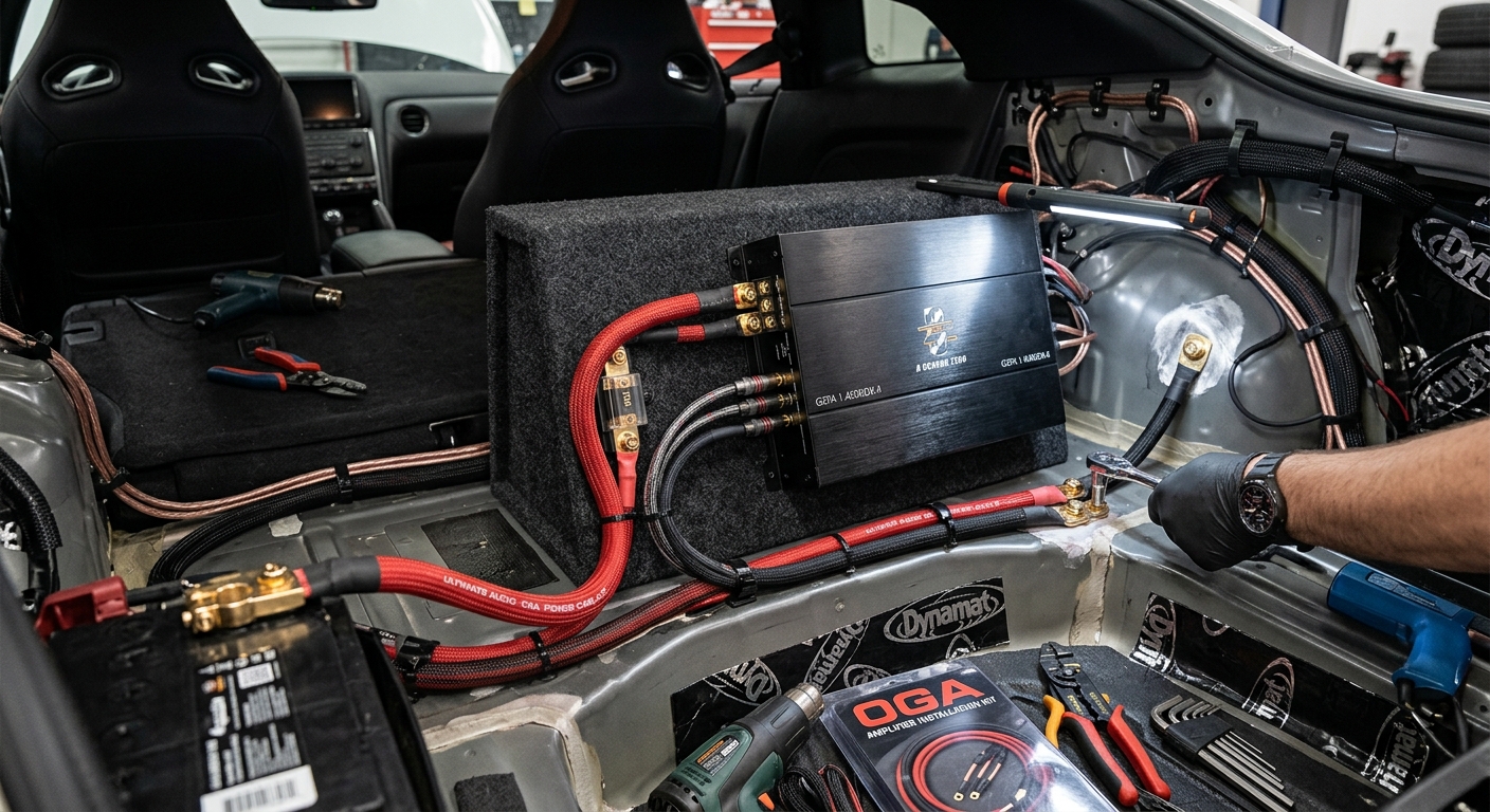 0GA amplifier wiring kit