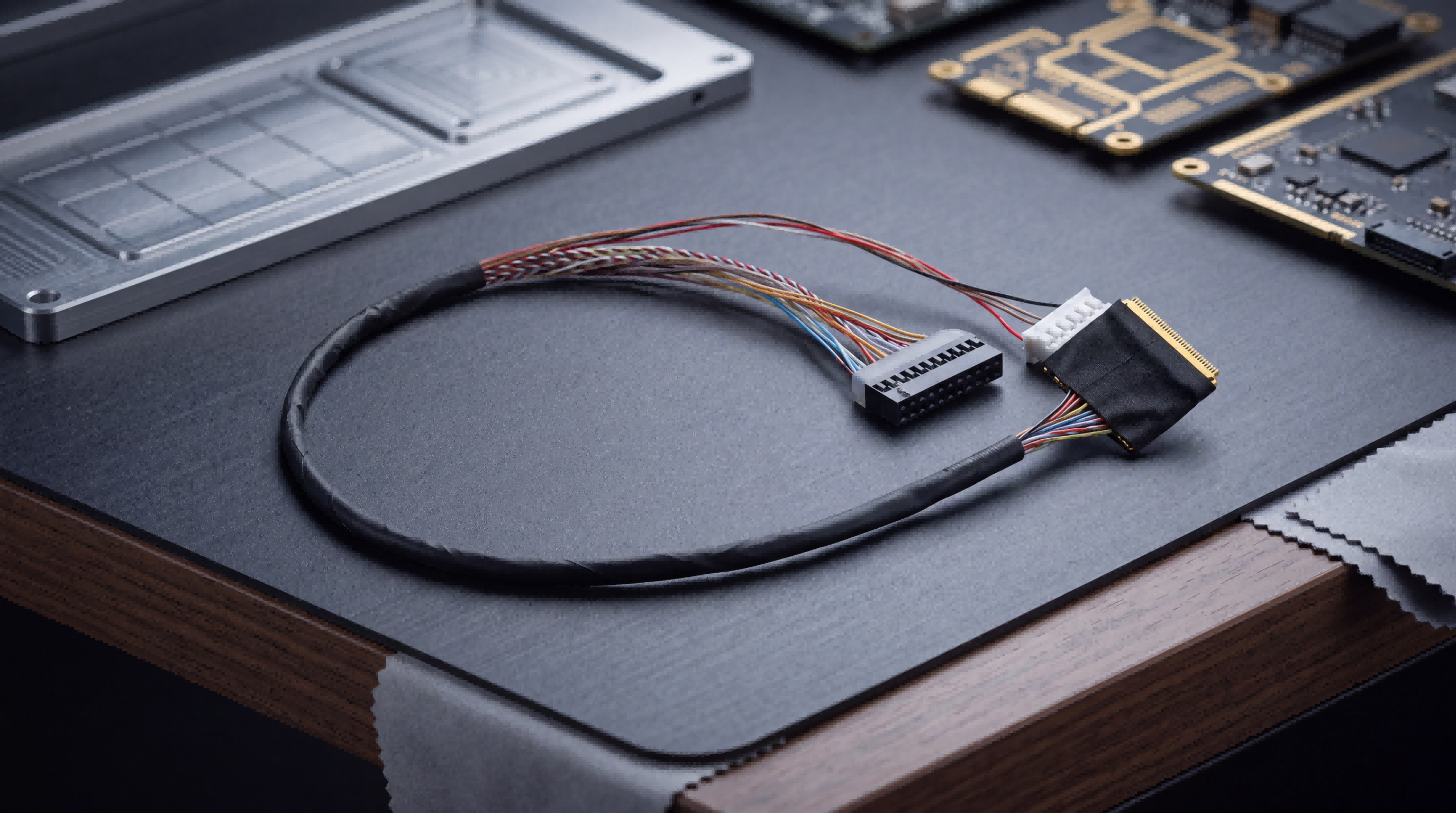 Custom Industrial Machine Screen Cable Harness Manufacturer