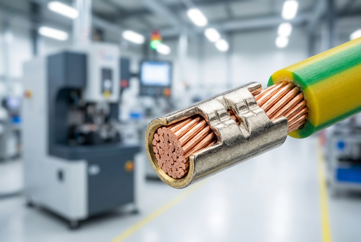 precision terminal crimping process