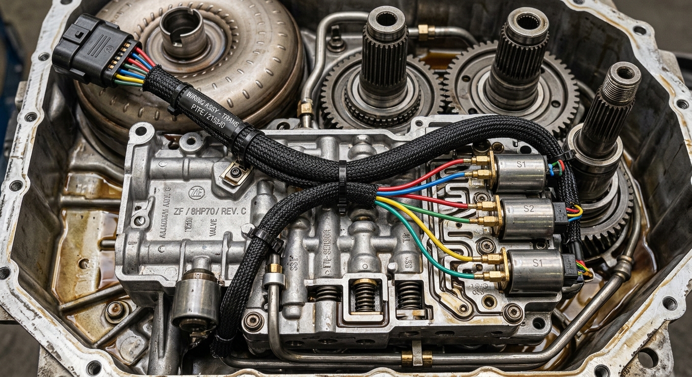 Teflon wire harness